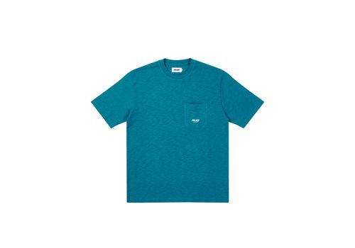 Palace summer 22 tshirt slub pocket teal4367