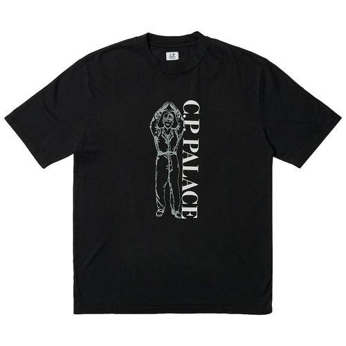 Palace x CP Company Logo Tee