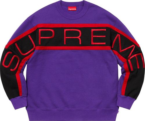 Paneled Crewneck