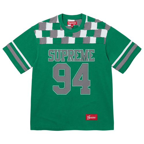 Patchwork Yoke Football Top