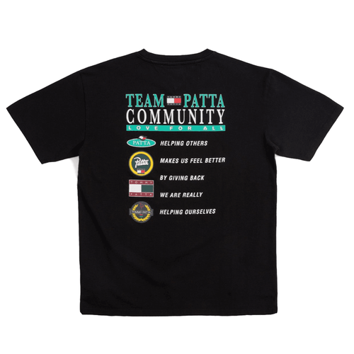 Patta x Tommy Hilfiger Community T-Shirt Black release info