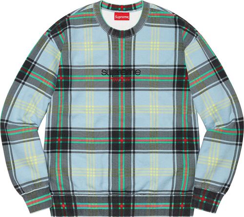 Plaid Crewneck