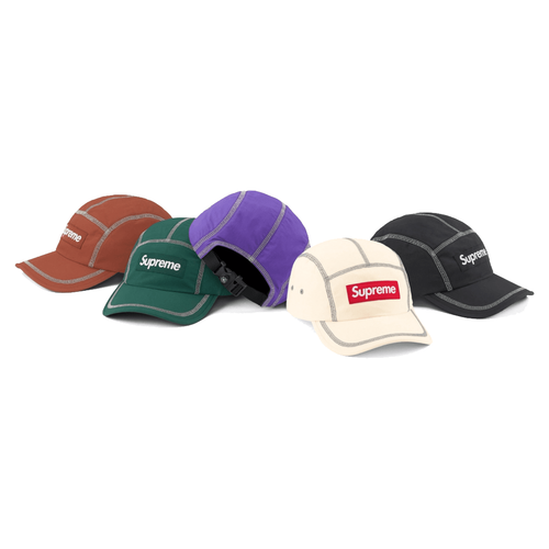 Reflective Stitch Camp Cap
