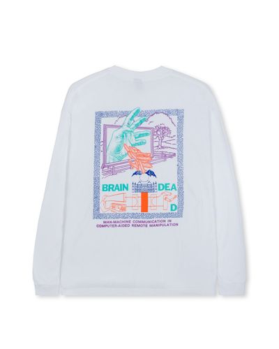 SS21 Drop1 man-machine long sleeve shirt back