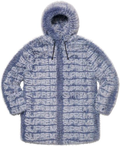 SS22 Faux Fur Hooded Coat