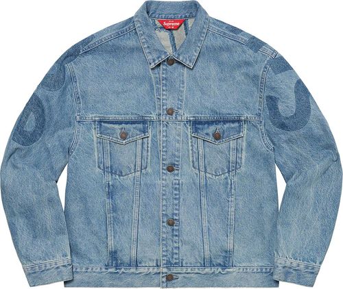 SS22-Inset-Logo-Denim-Trucker-Jacket