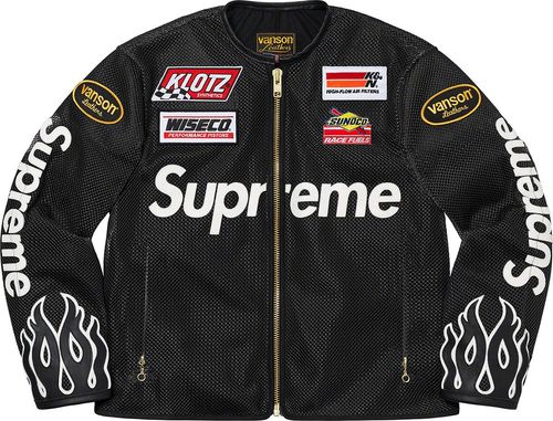 SS22-Supreme-Vanson-Leathers-Cordura-Mesh-Jacket