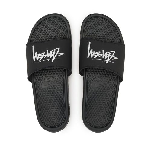 STÜSSY : NIKE SLIDE SANDALS (OFF NOIR) sandals sneaker news release date info price