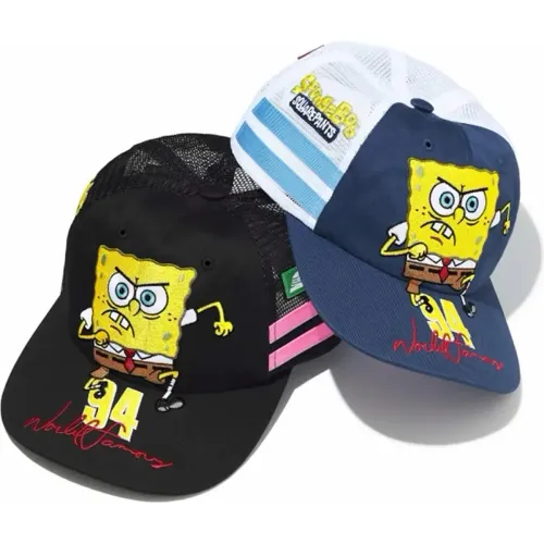 SUPREME®:SPONGEBOB JEFF HAMILTON MESH BACK 6-PANEL