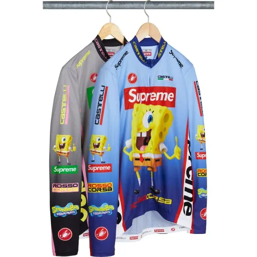 SUPREME®:SPONGEBOB SQUAREPANTS CASTELLI® L:S CYCLING JERSEY