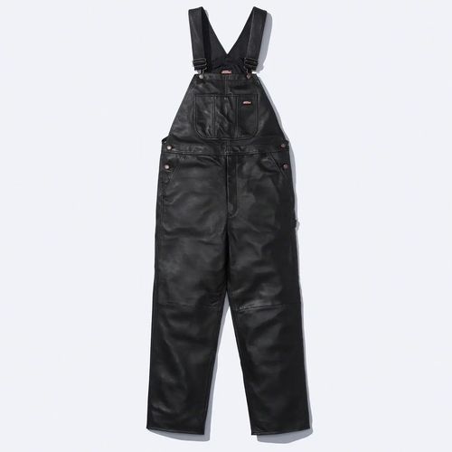 SUPREME x DICKIES LEATHER OVERALLS