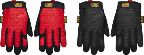 SUPREME x MECHANIX LEATHER WORK GLOVES