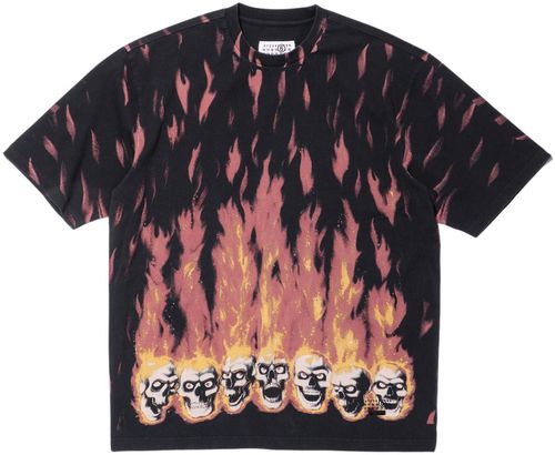 SUPREME x MM6 MAISON MARGIELA LIQUID BLUE OVERSIZED TEE