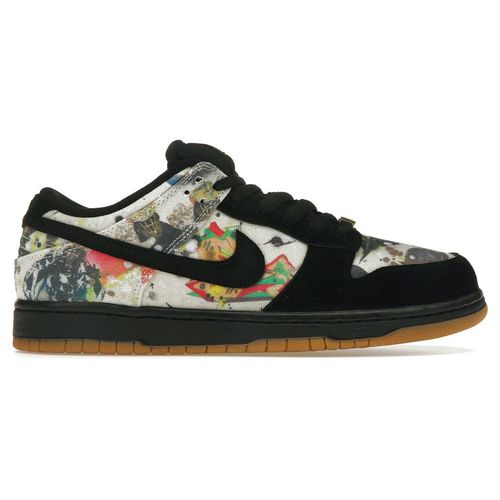 SUPREME x NIKE SB DUNK LOW RAMMELLZEE Black