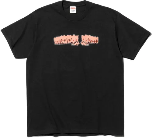 SUPREME x TOY MACHINE FIST TEE