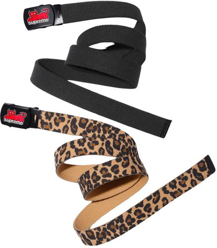SUPREME x TOY MACHINE WEBBING BELT
