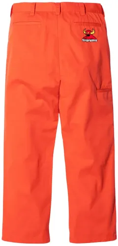 SUPREME x TOY MACHINE WORK PANT