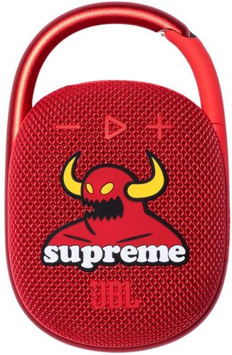 SUPREME x TOY MACHINE x JBL CLIP