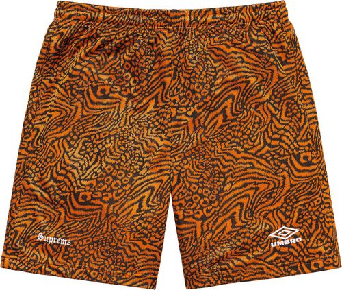 SUPREME x UMBRO JACQUARD ANIMAL PRINT SOCCER SHORT