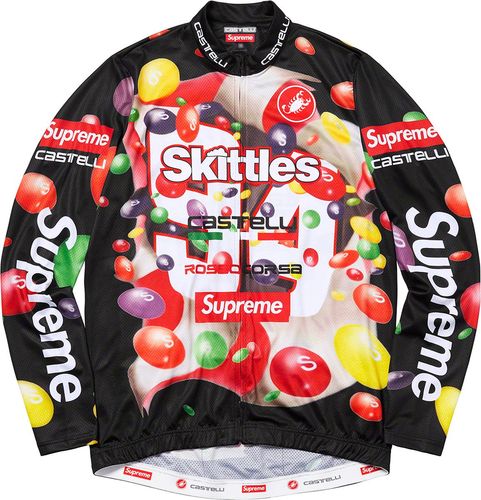 Supreme FW21 Supreme®/Skittles®/Castelli L/S Cycling Jersey