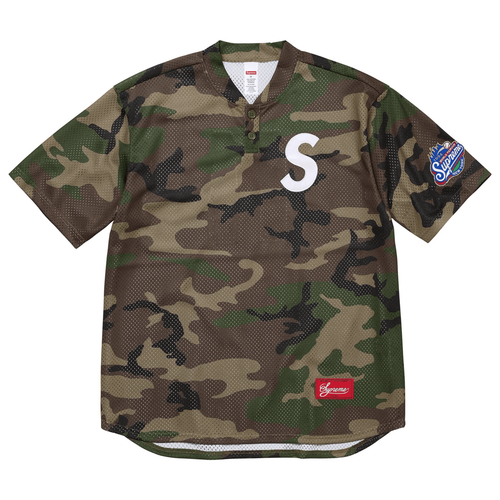 S Logo Baseball Henley