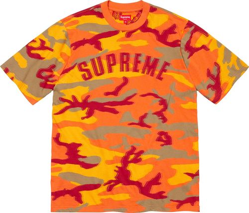 Supreme FW21 Intarsia Camo S/S Top