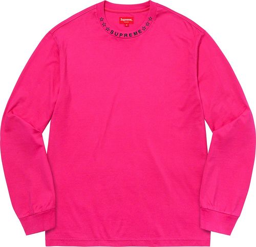 Supreme FW21 Stars Collar L/S Top