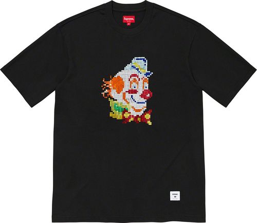 Supreme FW21 Clown Sequin S/S Top