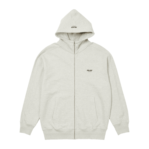 Slub Zig Zag Zip Hood