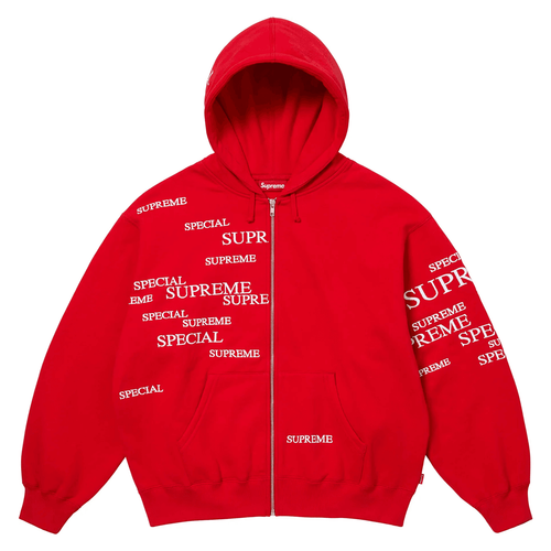 Special Zip Up Hooded Sweatshirt