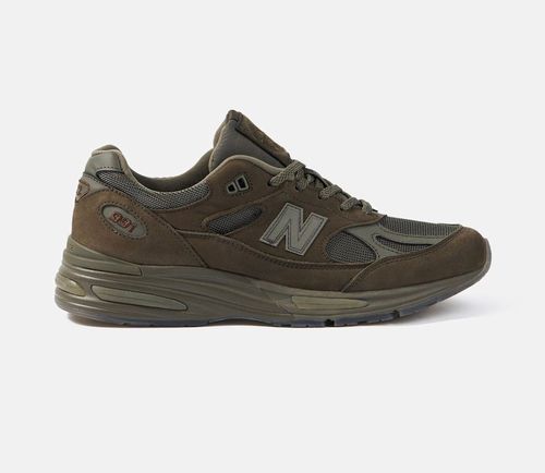 Stone island x new balance 991v2 ghost pack olive