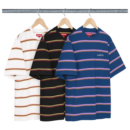 Stripe Shortsleeve Top