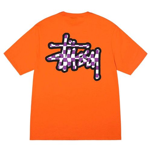 Stussy CHECKER STOCK TEE streetwear style fashion
