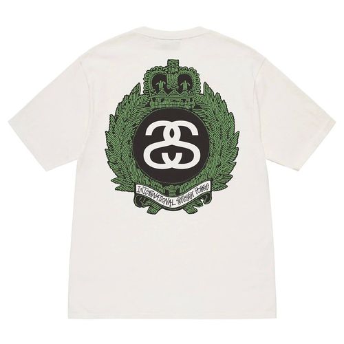 Stussy CROWN WREATH PIGMENT DYED TEE