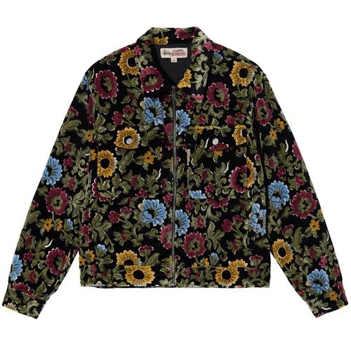Stussy FLORAL JACQUARD GARAGE JACKET
