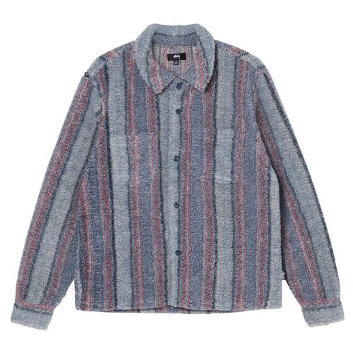 Stussy STRIPE SHERPA SHIRT