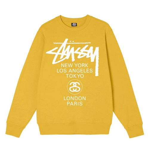 Stussy World Tour Crew streetwear style fashion news