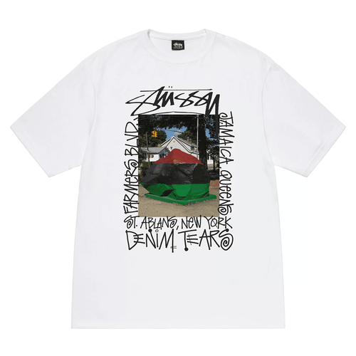 Stussy x Denim Tears T shirt streetwear tee style collab