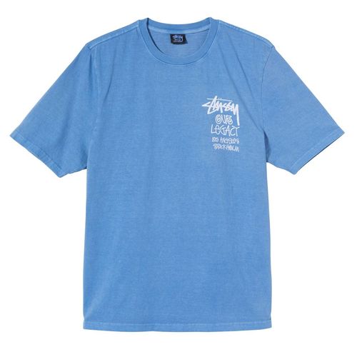 Stussy x Our Legacy SS21 Blue Tshirt release info