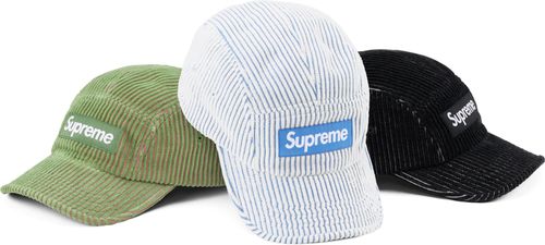 Supreme 2-TONE CORDUROY CAMP CAP streetwear style fashion