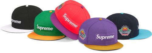 Supreme 2 Tone Box Logo New Era