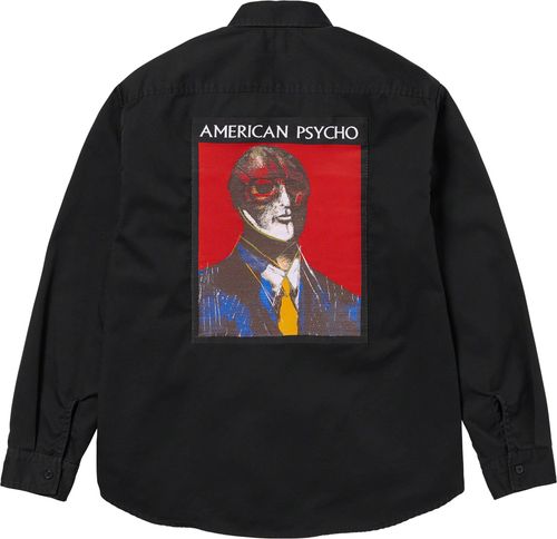 Supreme AMERICAN PSYCHO WORK SHIRT