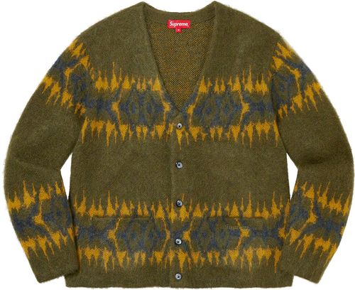 Supreme Abstract Stripe Cardigan streetwear fashion brand outfit style hypebeast