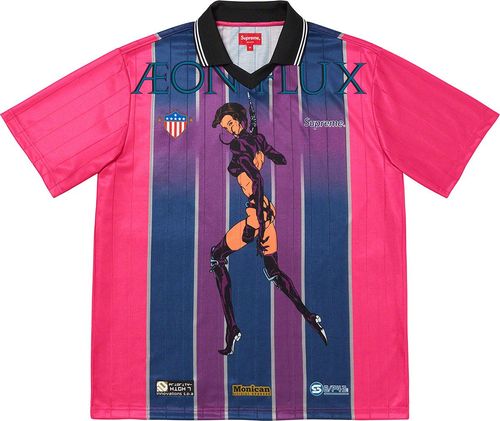 Supreme Aeon Flux Soccer Jersey streetwear style fashion