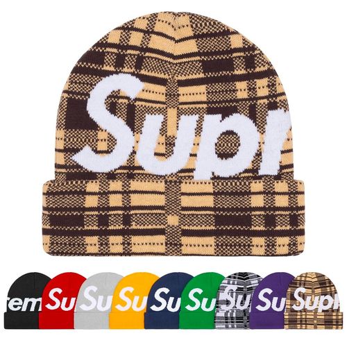 Supreme BIG LOGO BEANIE FW23