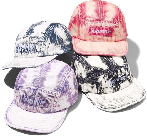 Supreme BLEACHED CHINO CAMP CAP