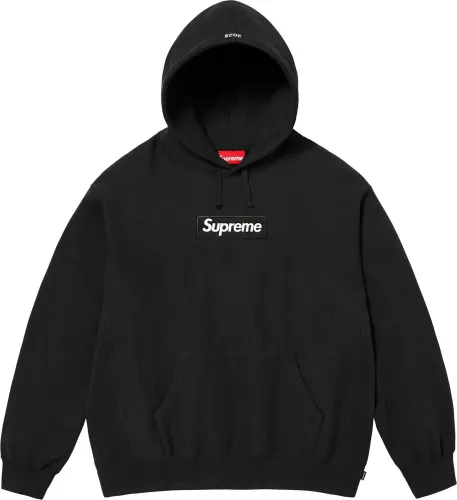 Supreme BOX LOGO HOODED SWEATSHIRT FW23 Black
