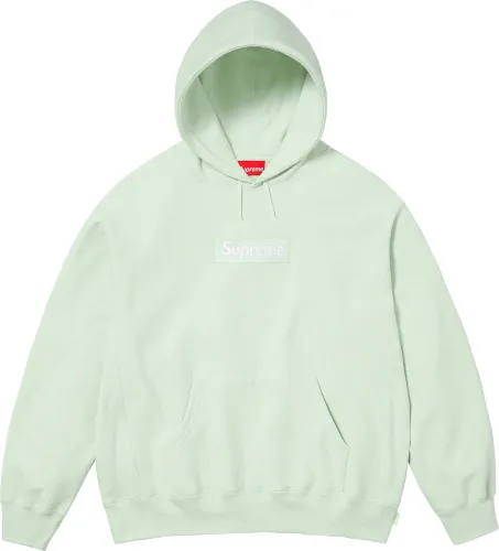 Supreme BOX LOGO HOODED SWEATSHIRT FW23 Mint