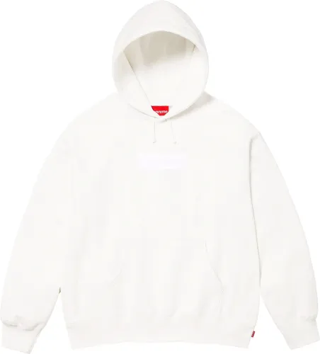 Supreme BOX LOGO HOODED SWEATSHIRT FW23 White