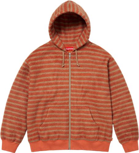Supreme BRUSHED ZIP UP HOODED SWEATSHIRT
